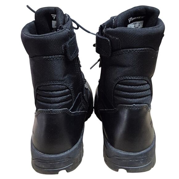 Bates Black Tactical Sport DRY Guard™ Side Zip Lace Up Work Combat MOTO Boots 11 - Picture 3 of 6
